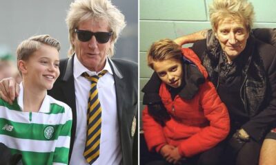 Dráma a focimeccsen: Rod Stewart 11 éves fiát szívroham gyanújával vitték el, miután összeesett a pályán